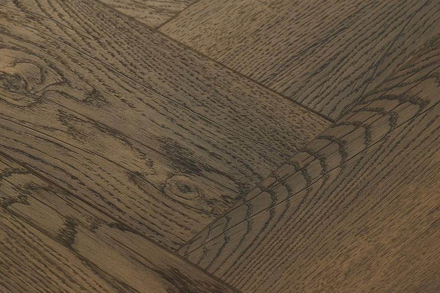 Walnut Herringbone Vinyl London Floors Direct